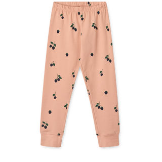 Wilhelm Printed Pyjamas Set Mini Berry / Pale tuscany