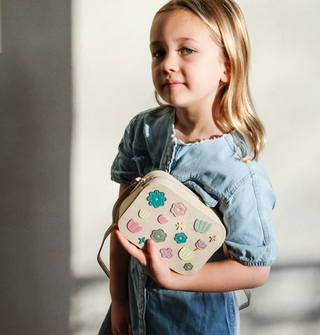Blossom embellished bag