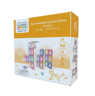 Ball Run Creative Pack Pastel | 70 Pieces