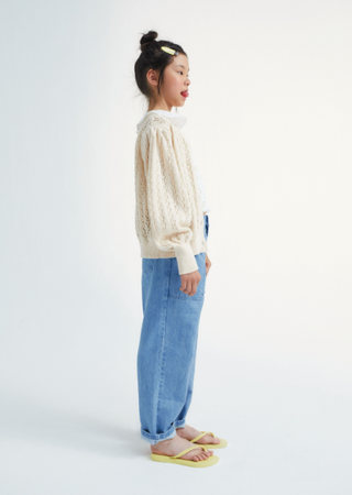 Woodland Denim Pant Patch Blue Denim