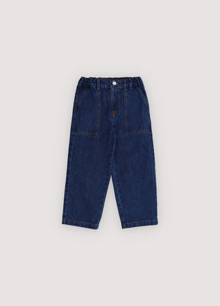 TNS Denim Baggy Pant Mid Denim