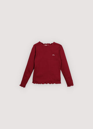 TNS Rib Tee Plum Fantasy