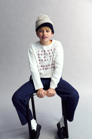 Oscar T-Shirt Moonlight White