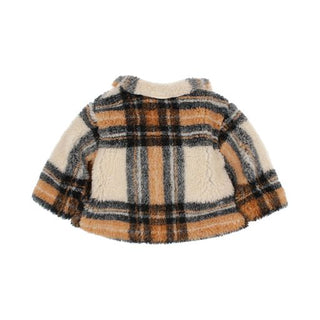BB TEDDY CHECK JACKET