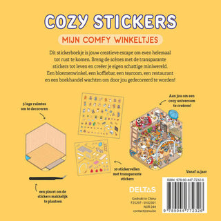 Cozy stickers - Mijn comfy winkeltjes