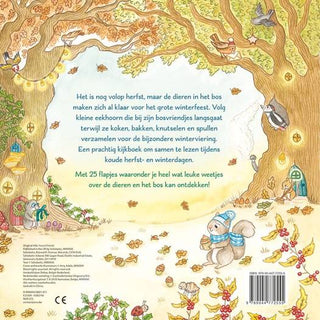 Feest in het bos - Een sfeervol boek met flapjes