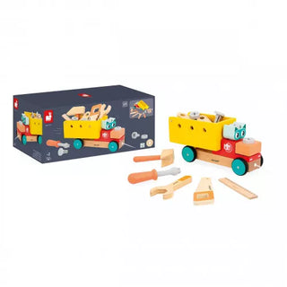 BRICO'KIDS - KNUTSELTRUCK OM VOORUIT TE TREKKEN