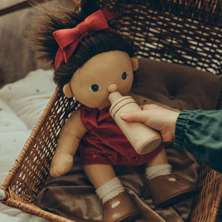 DINKUM DOLL UNA DRESS HOLIDAY SET - SWEETPIE & GARLAND