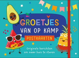 Groetjes van op kamp - Postkaarten (zomerkamp)