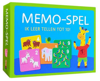 Ik leer tellen tot 10! Memo-spel