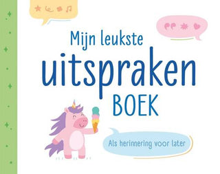 Mijn leukste uitspraken boek (groen)