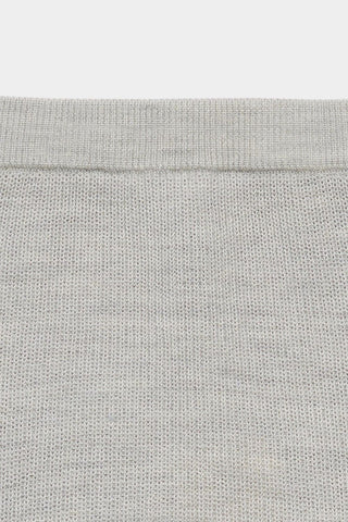 Baby Rib Pants light grey melange