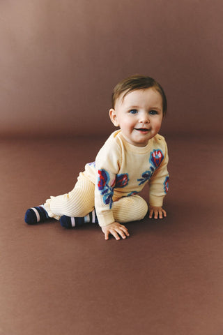 Baby Ruffle Leggings creme