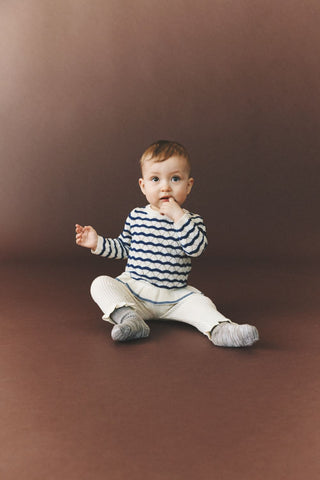 Baby Ruffle Leggings ecru