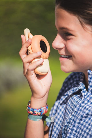 Zoo walkie talkie fox