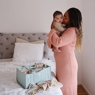 DIAPER CADDY - roman green