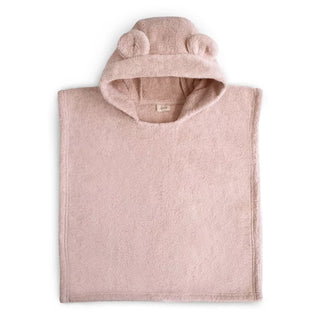 PONCHO TOWEL BEAR blush