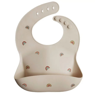 SILICONE BIB - Rainbow