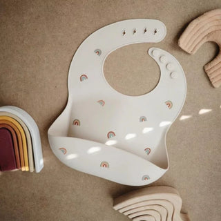 SILICONE BIB - Rainbow