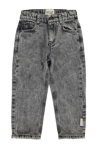 Unisex trousers Washed black denim fw25
