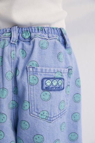 Smiley-Jeanshose