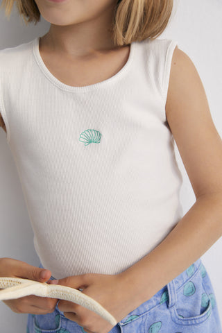 Lipsi Top White