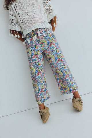 Lily Pant Verbena Print