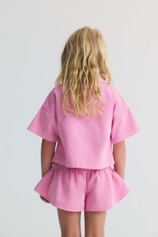 Bellis Short Blush Rose