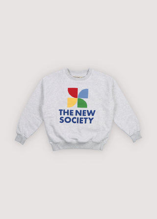 TNS Logo Sweatshirt Light Grey Mel