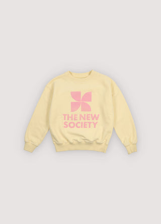 TNS Logo Sweatshirt Soft Lemon
