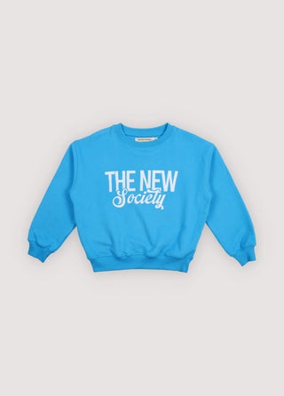Clover Sweatshirt Pool Blue