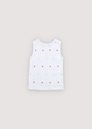 Petunia Tee Hearts Pure Cloud