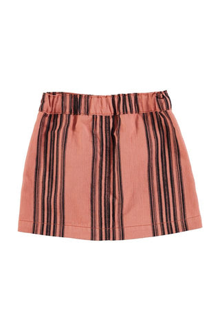 Short skirt Pink black stripes