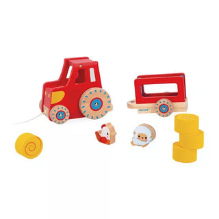 BOERDERIJ - TRACTOR OM VOORUIT TE TREKKEN