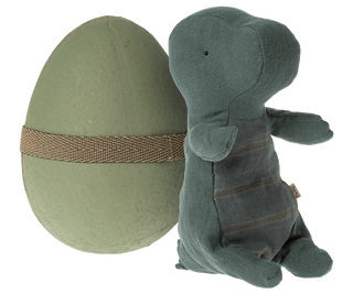 Gantosaurus in egg Small - Dark petrol