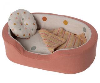 Dog basket - Coral