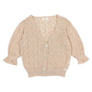 ROMANTIC CARDIGAN - Sand
