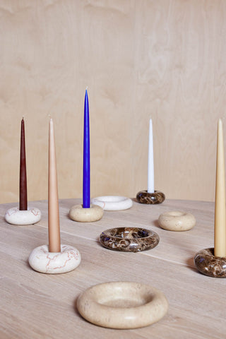 Fukai Candles - Medium - Pack of 2 CAMEL