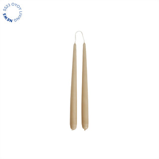 Fukai Candles - Medium - Pack of 2 CAMEL