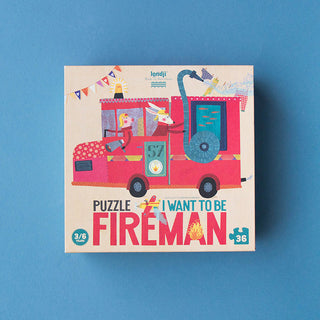 Puzzle - I want to be Firefighter