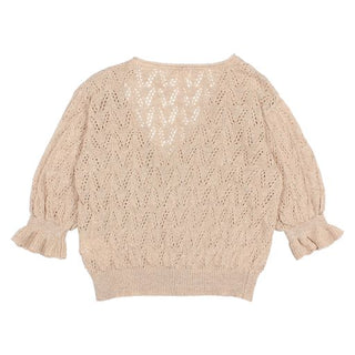 ROMANTIC CARDIGAN - Sand