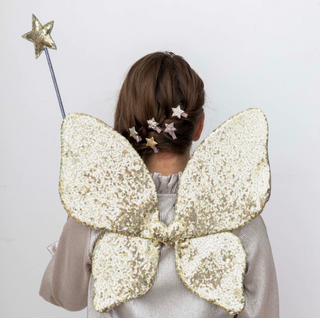 Sparkle sequin wings