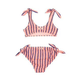 NAVY BIKINI-Tangerine