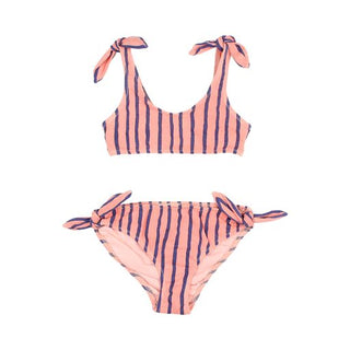 NAVY BIKINI-Tangerine